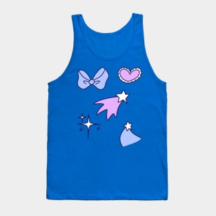 Hearts Bows and Stars Tank Top